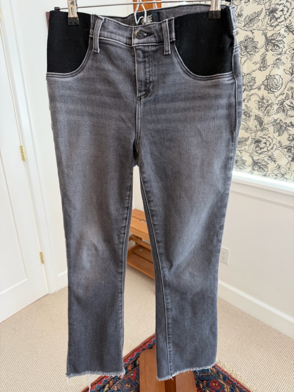 Paige Maternity Claudine Flare Jean